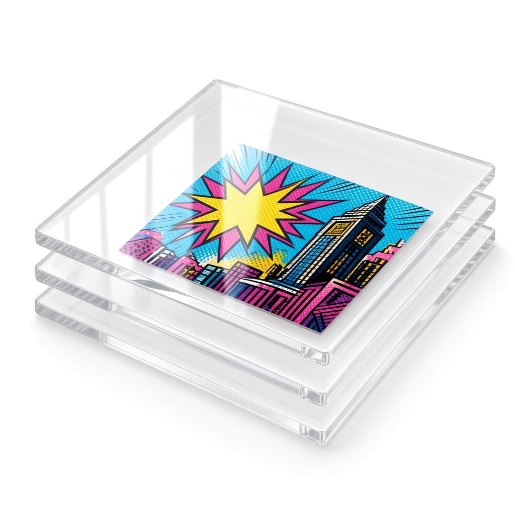 POW!Panel acrylic layers