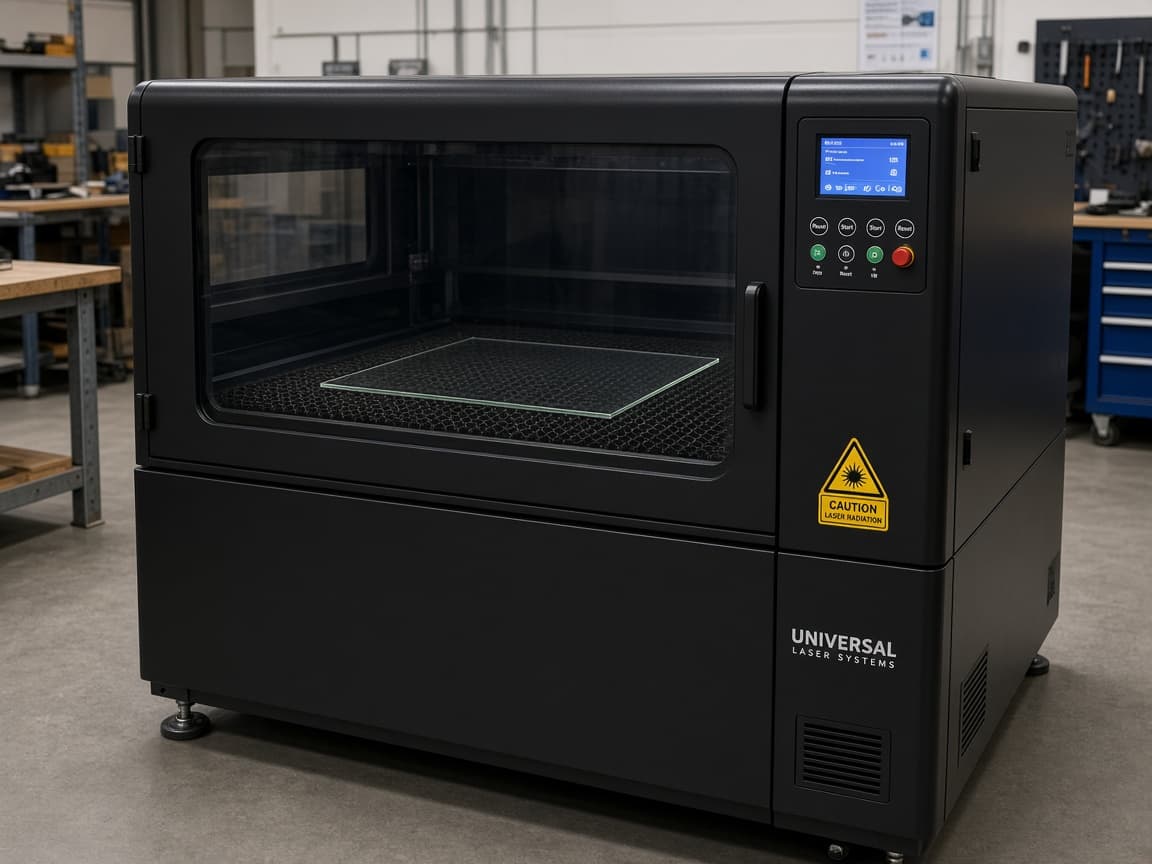 Laser-cut production in the workshop