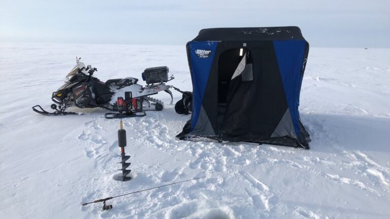Experience the Thrill of Ice Fishing in Canada’s Fierce Winter Wonderland